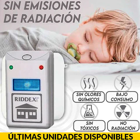 ✅2x1 - Repelente ultrasónico - Elimina todas las plagas🚫☢️+ ENVÍO GRATIS