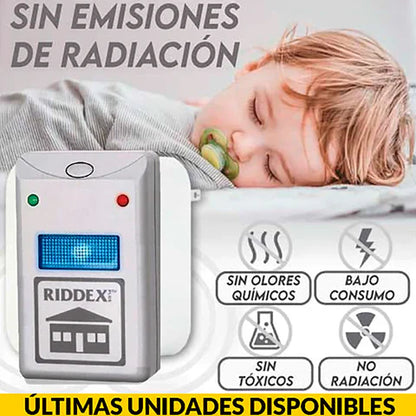 ✅2x1 - Repelente ultrasónico - Elimina todas las plagas🚫☢️+ ENVÍO GRATIS