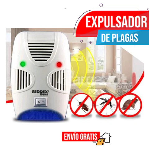 ✅2x1 - Repelente ultrasónico - Elimina todas las plagas🚫☢️+ ENVÍO GRATIS