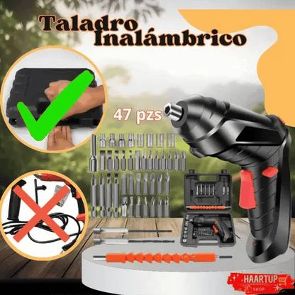 Destornillador eléctrico + 45 herramientas + Envío gratis!😱🔥