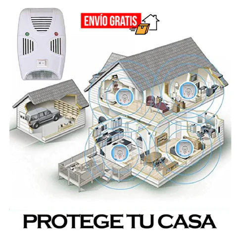 ✅2x1 - Repelente ultrasónico - Elimina todas las plagas🚫☢️+ ENVÍO GRATIS
