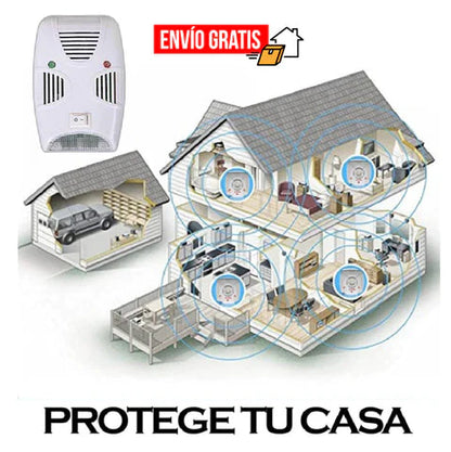 ✅2x1 - Repelente ultrasónico - Elimina todas las plagas🚫☢️+ ENVÍO GRATIS