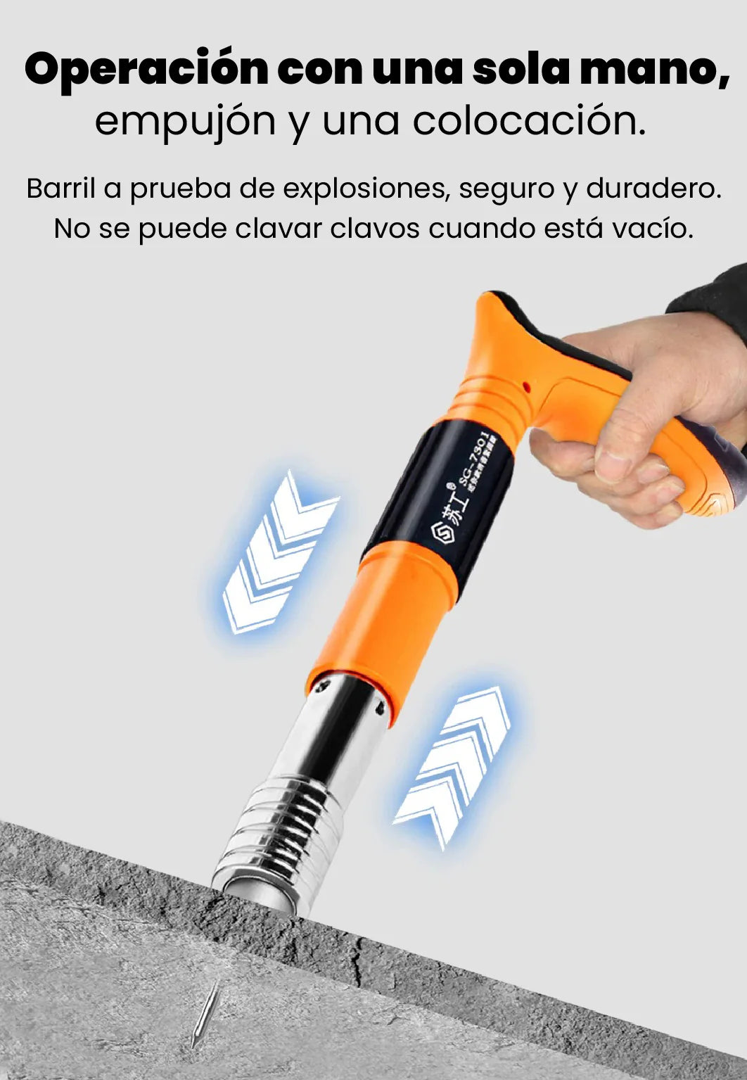 Pistola de Clavos + ENVÍO GRATIS🔥