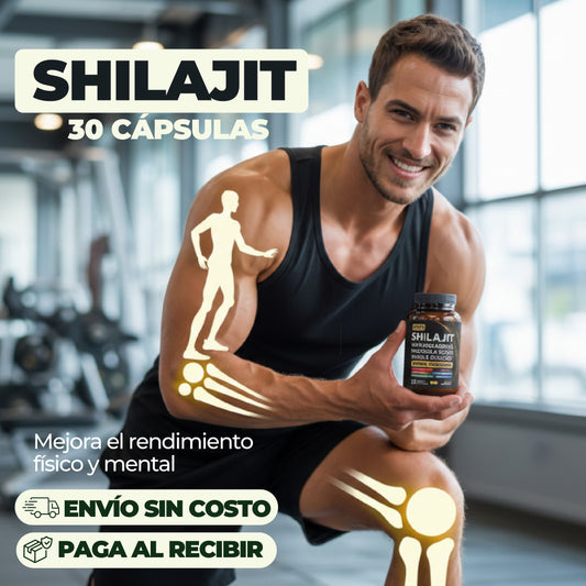 Shilajit 30 cápsulas + ENVÍO GRATIS🔥
