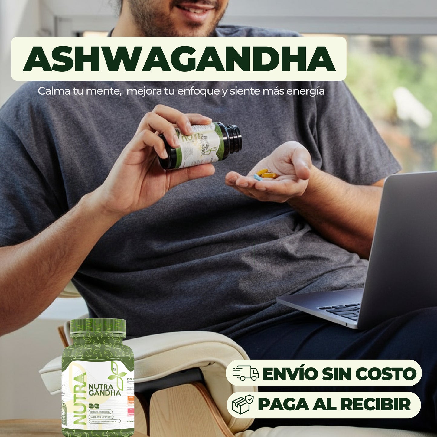 Ashwagandha + ENVÍO GRATIS🔥