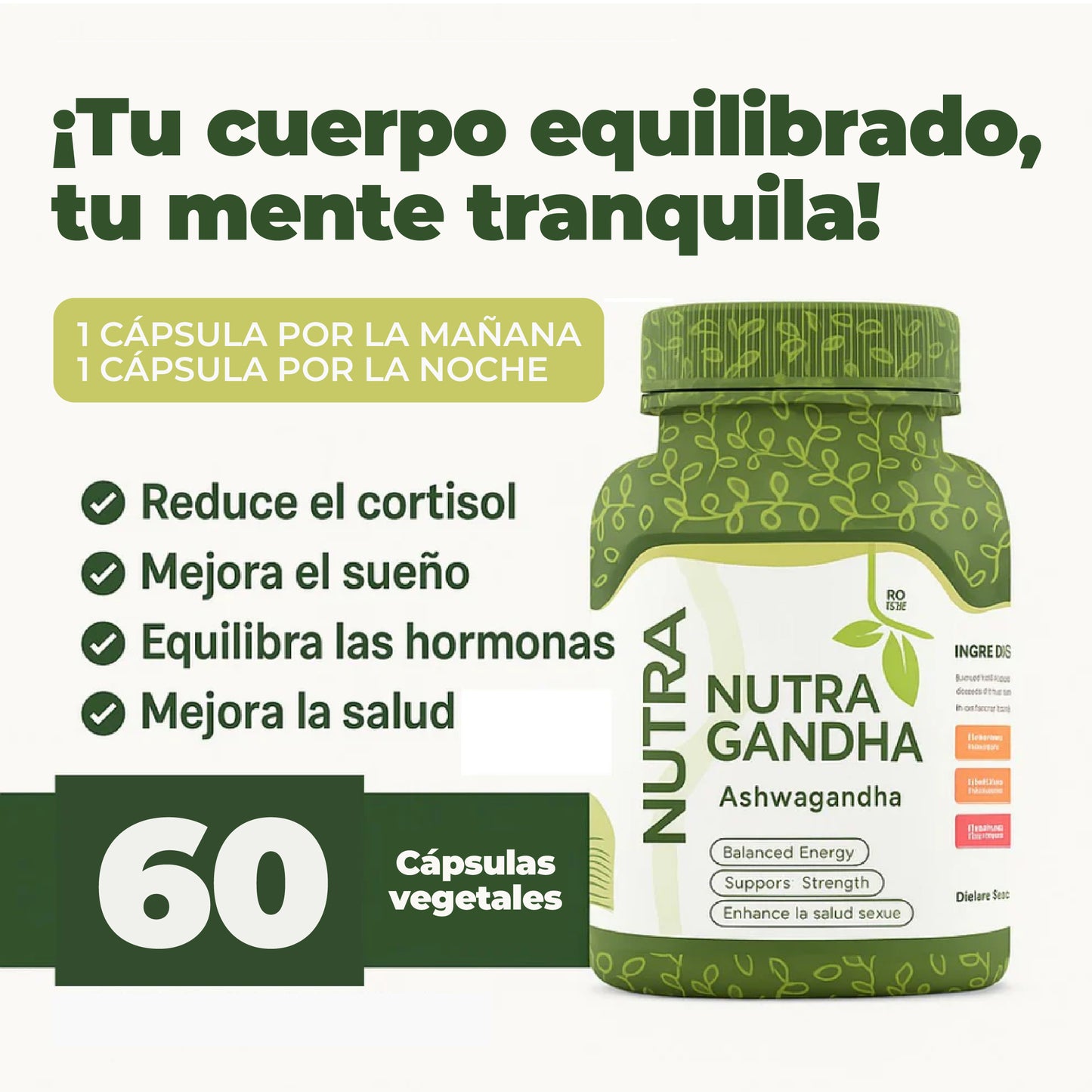 Ashwagandha + ENVÍO GRATIS🔥