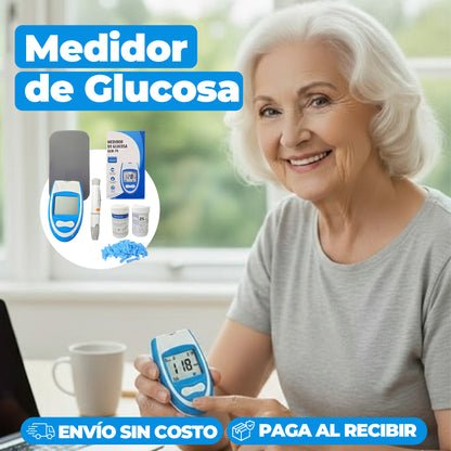 Medidor de glucosa + ENVÍO GRATIS🔥