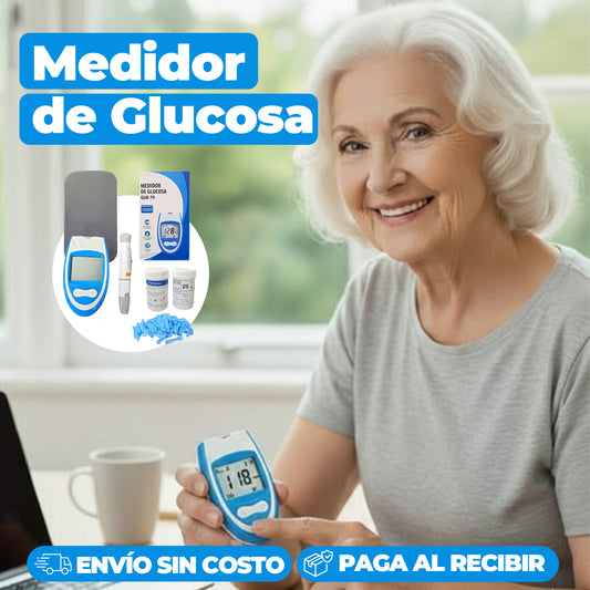 Medidor de glucosa + ENVÍO GRATIS🔥