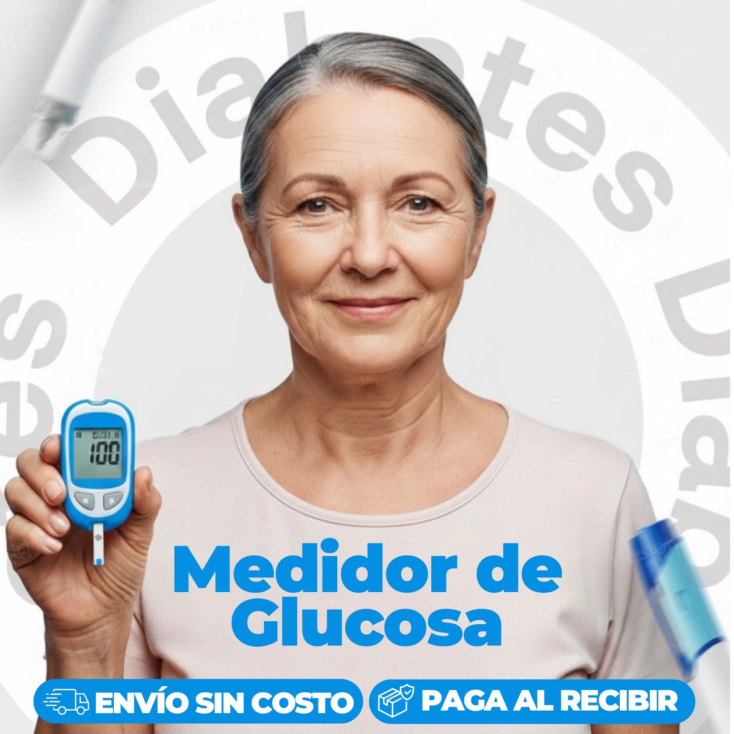 Medidor de glucosa + ENVÍO GRATIS🔥