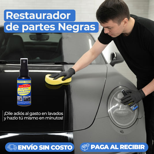 Restaurador de partes negras + ENVÍO GRATIS🚗🔥
